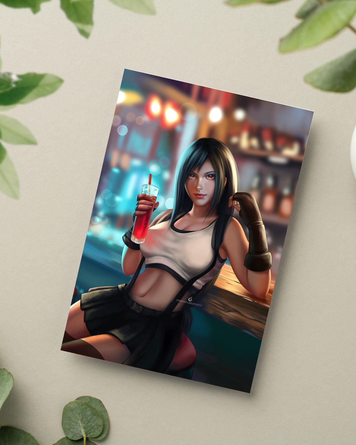 Tifa Lockhart Print