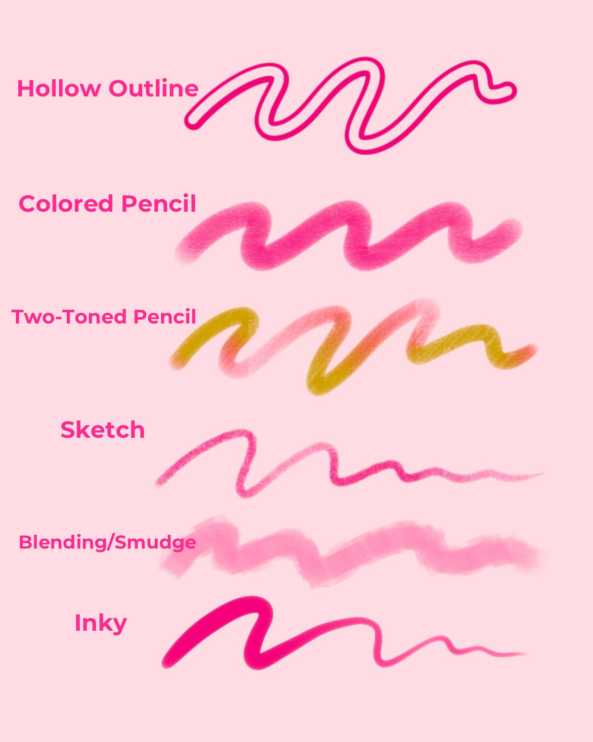 Procreate Pencil Brush Pack