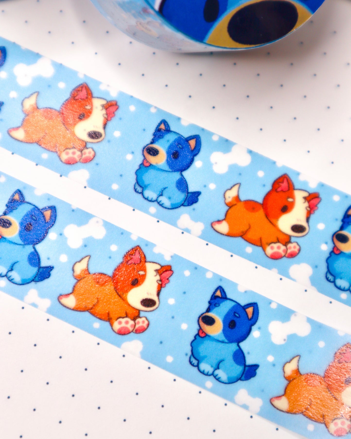 Blue Dog Washi Tape