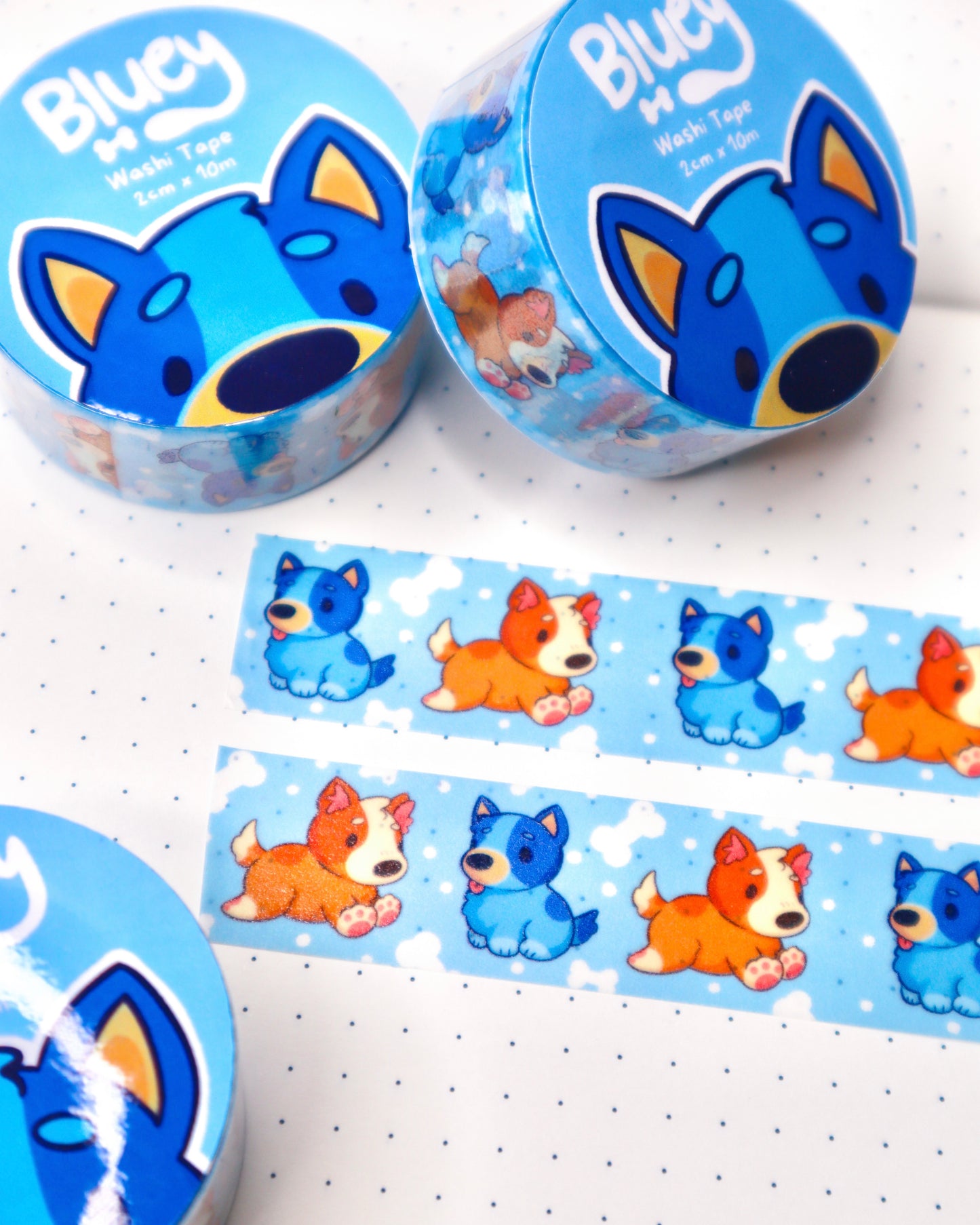 Blue Dog Washi Tape