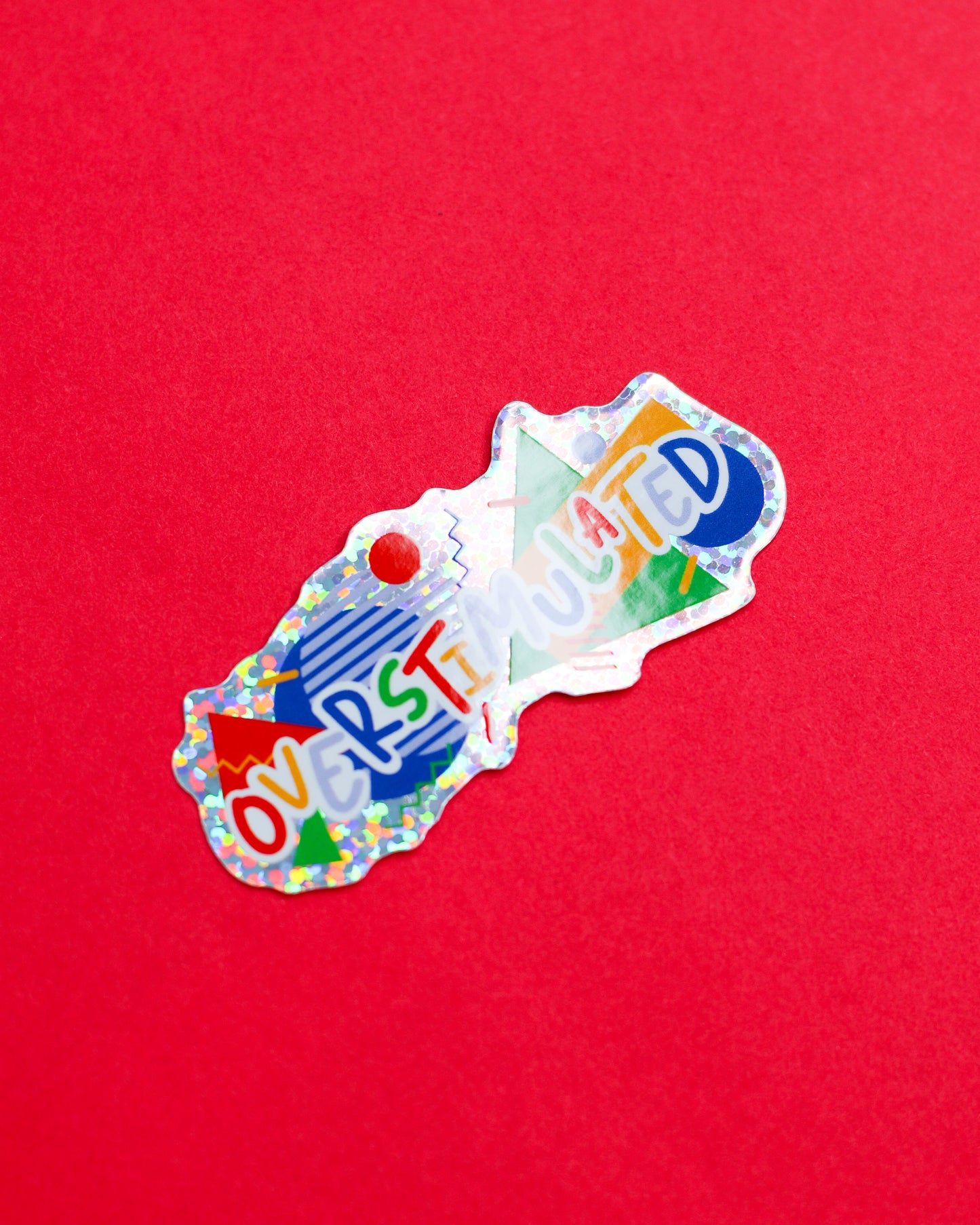 Overstimulated Sticker