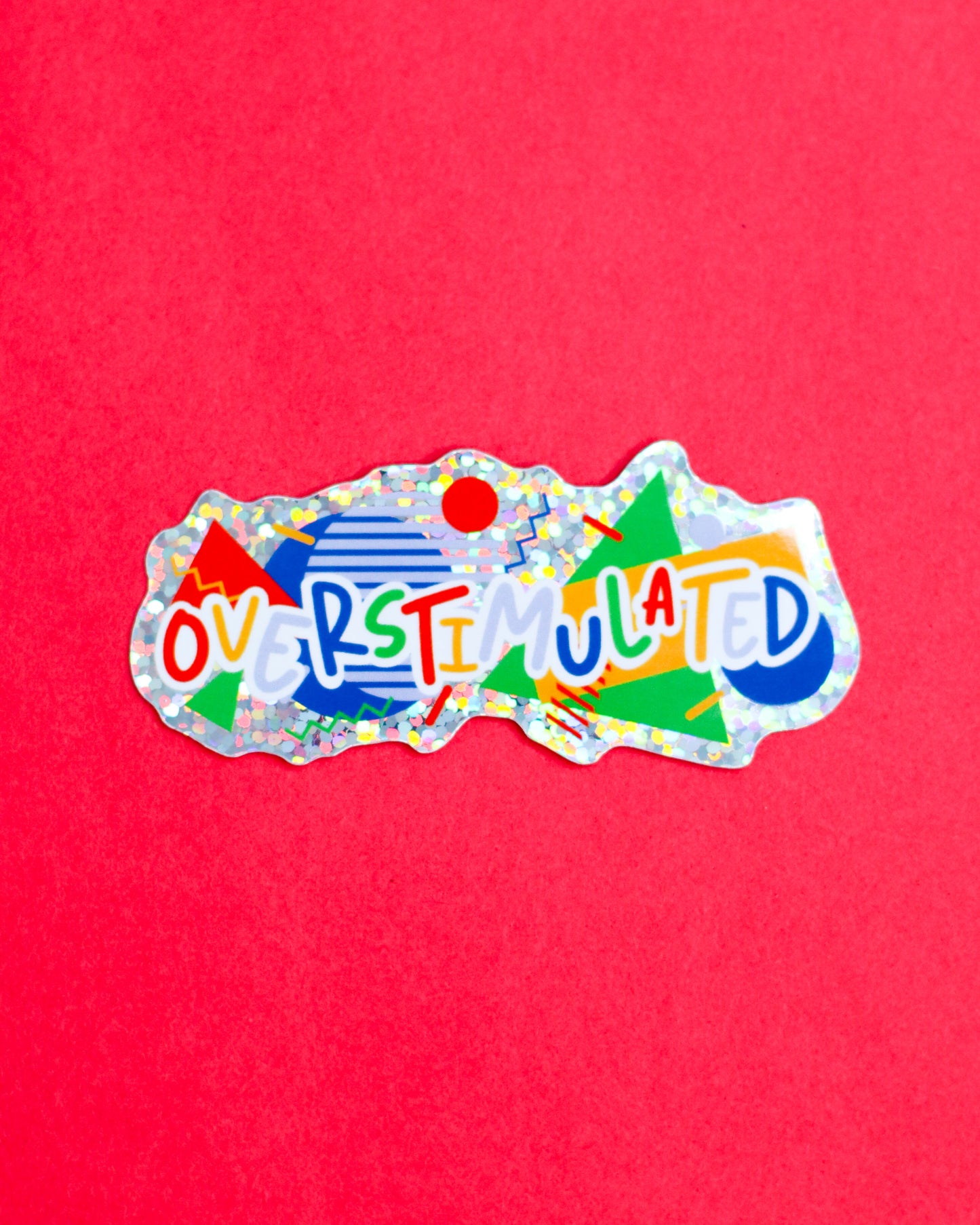Overstimulated Sticker