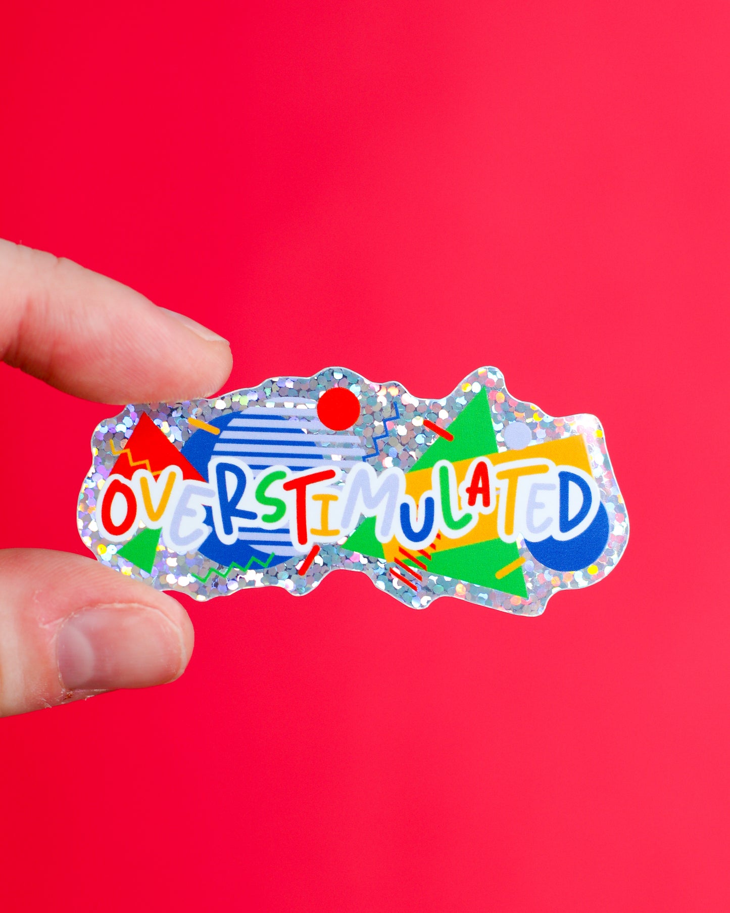 Overstimulated Sticker