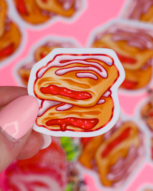 Strawberry Toaster Strudel Sticker