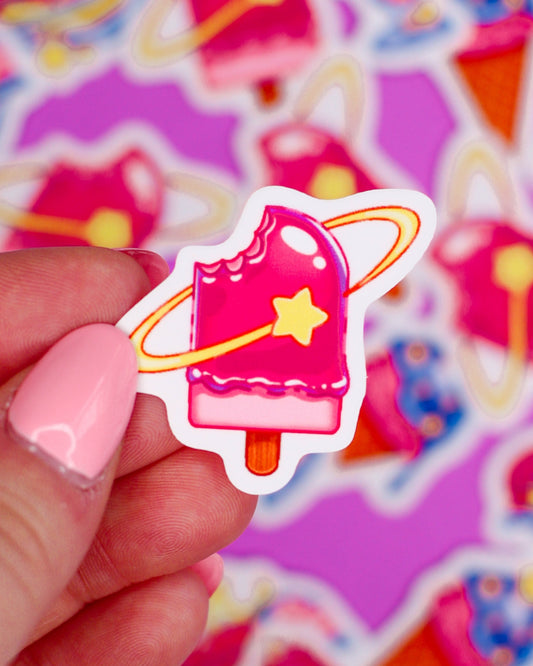 Space Ice Cream Stickers