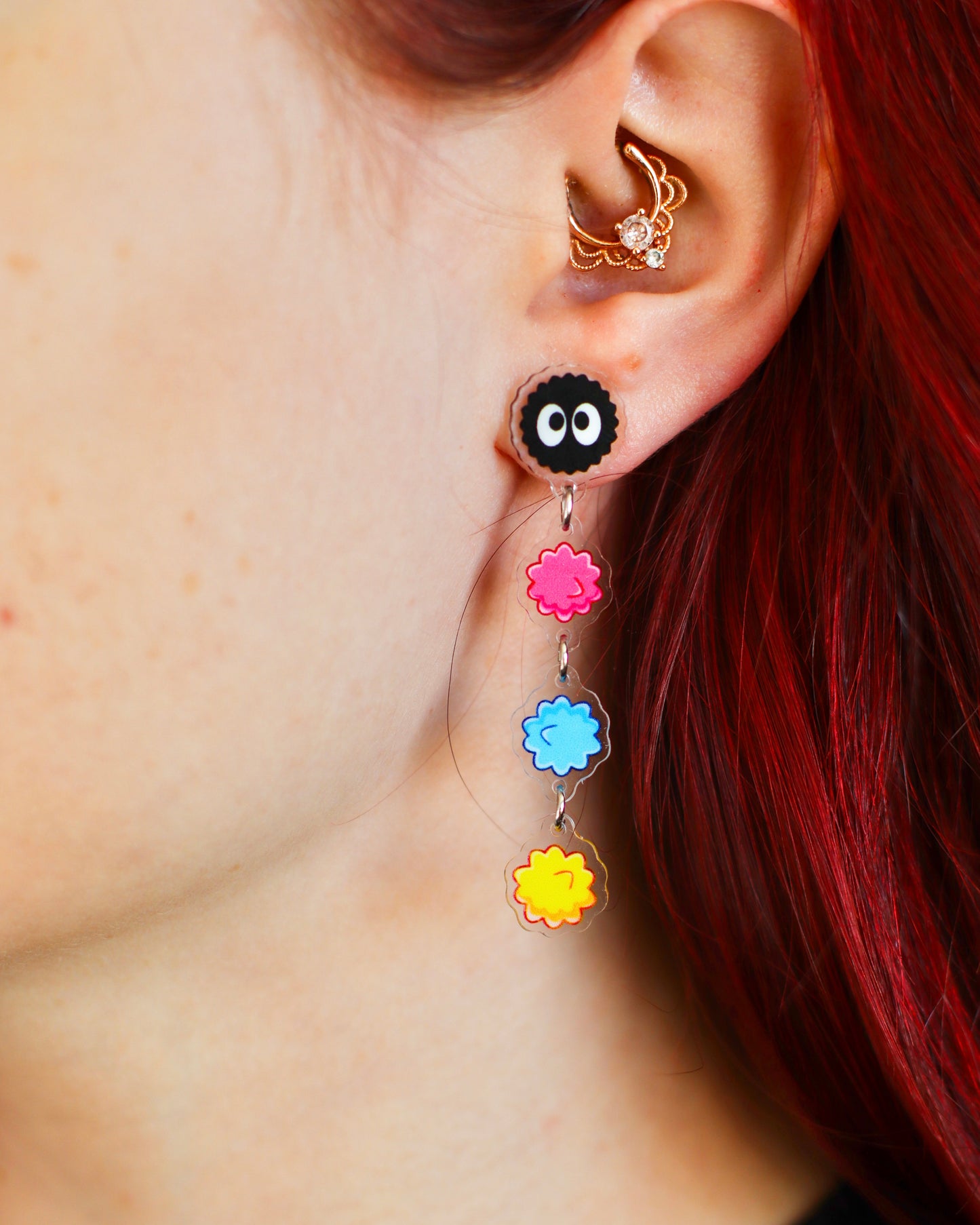 Spirited Away Soot Sprite Earrings