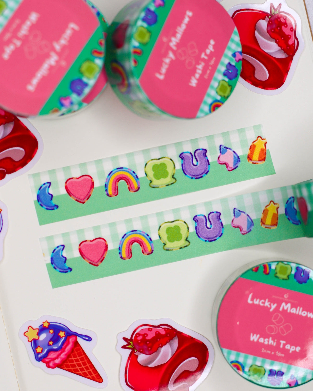 Lucky Mallows Washi Tape