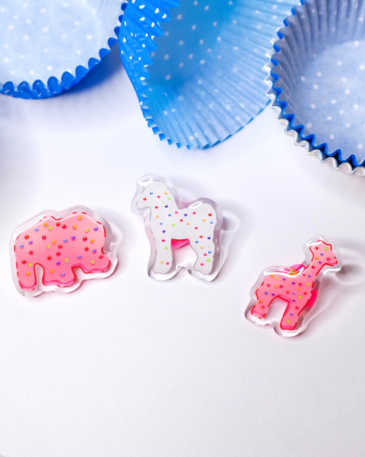 Circus Animal Cookie Acrylic Pins