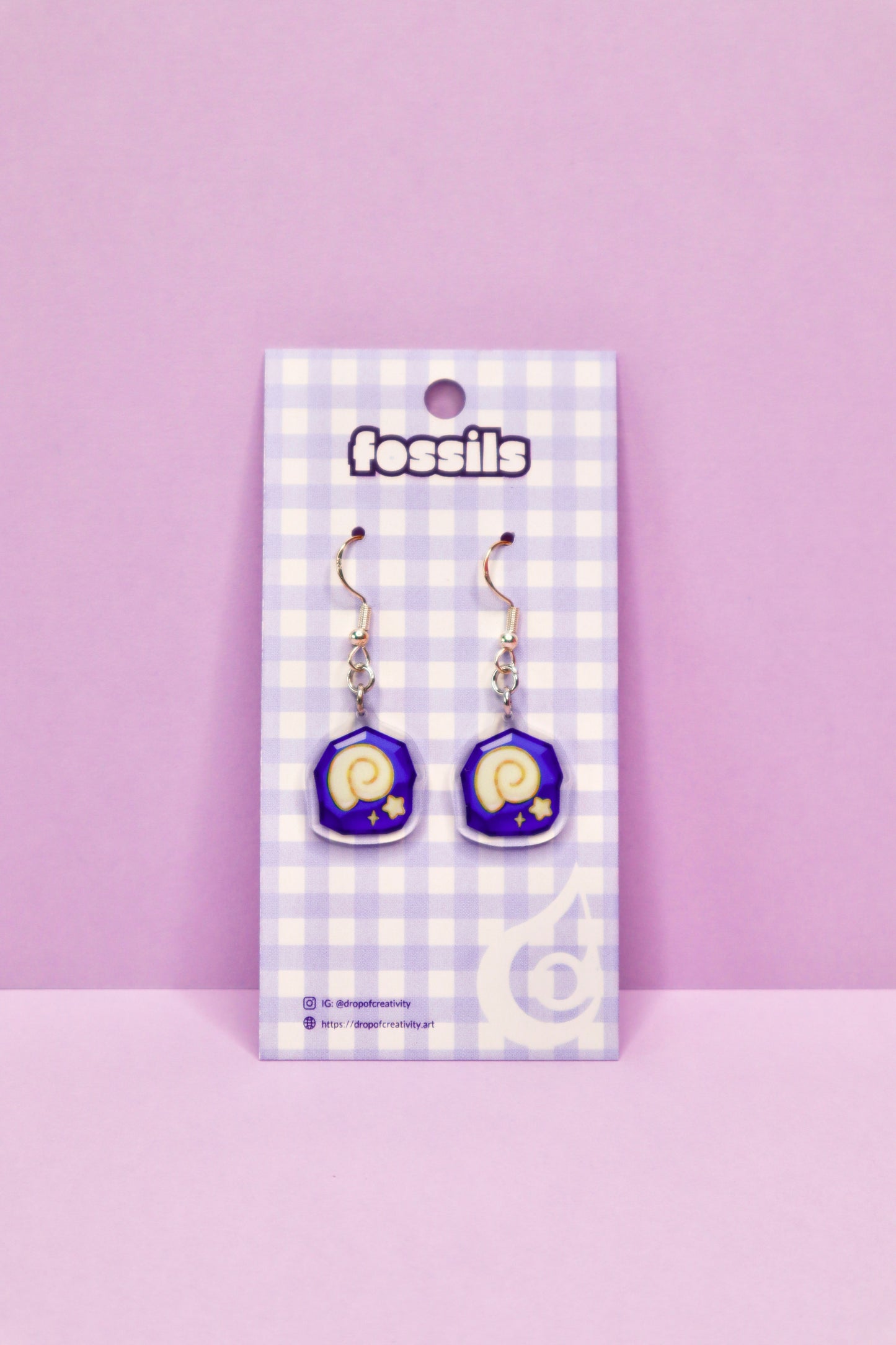 ACNH Fossil Earrings