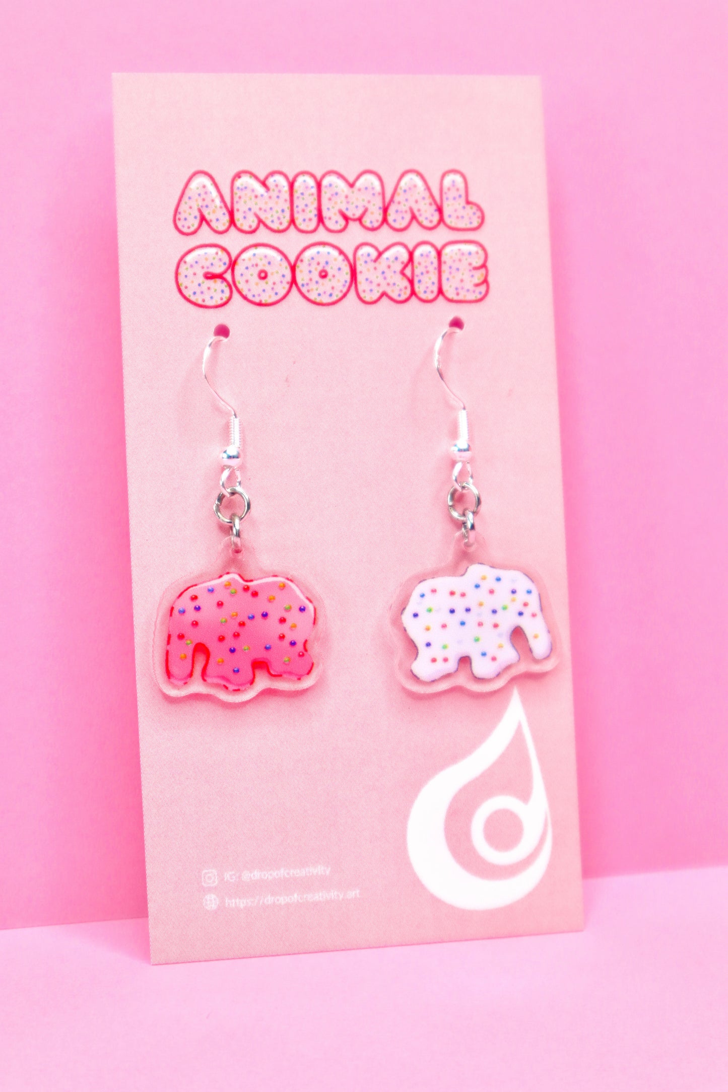 Animal Cookie Earrings