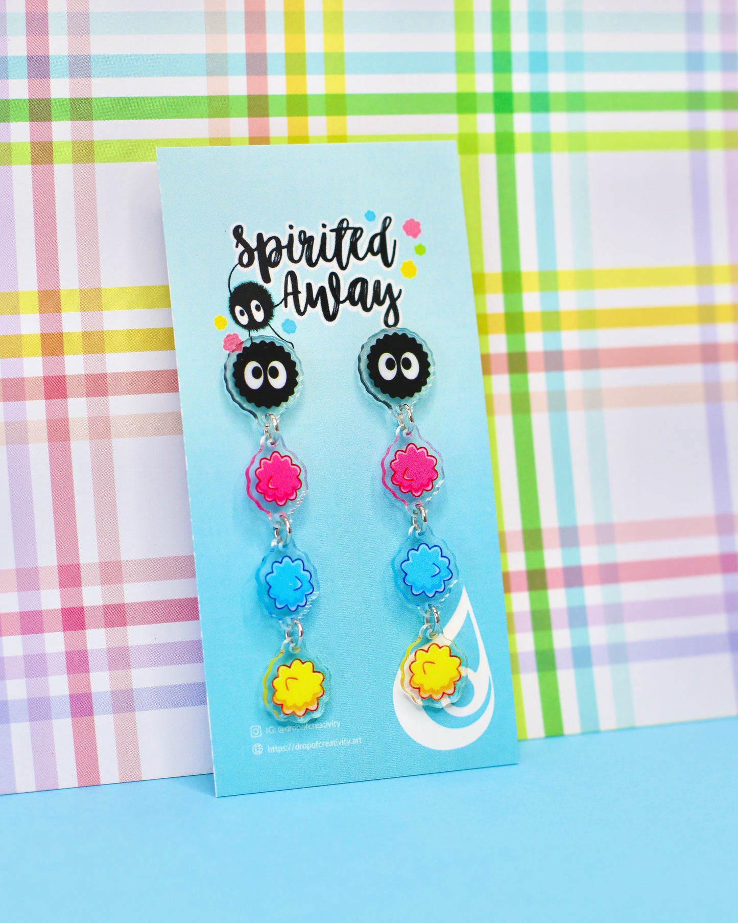 Spirited Away Soot Sprite Earrings