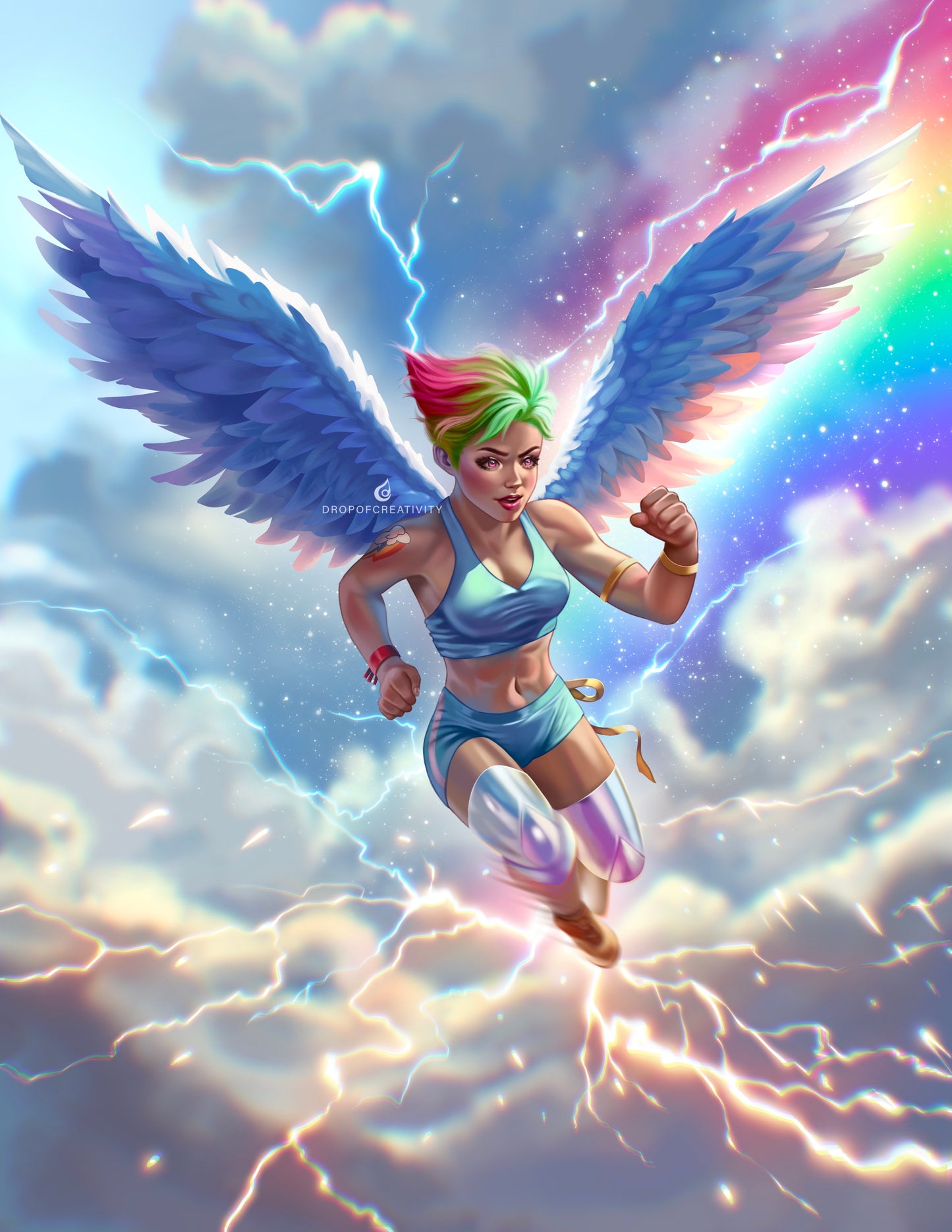 Rainbow Dash Print