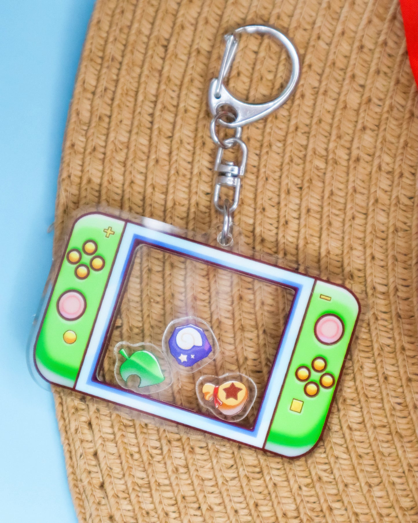 Animal Crossing Shaker Keychain