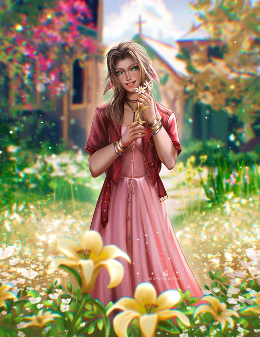 Aerith Gainsborough Print