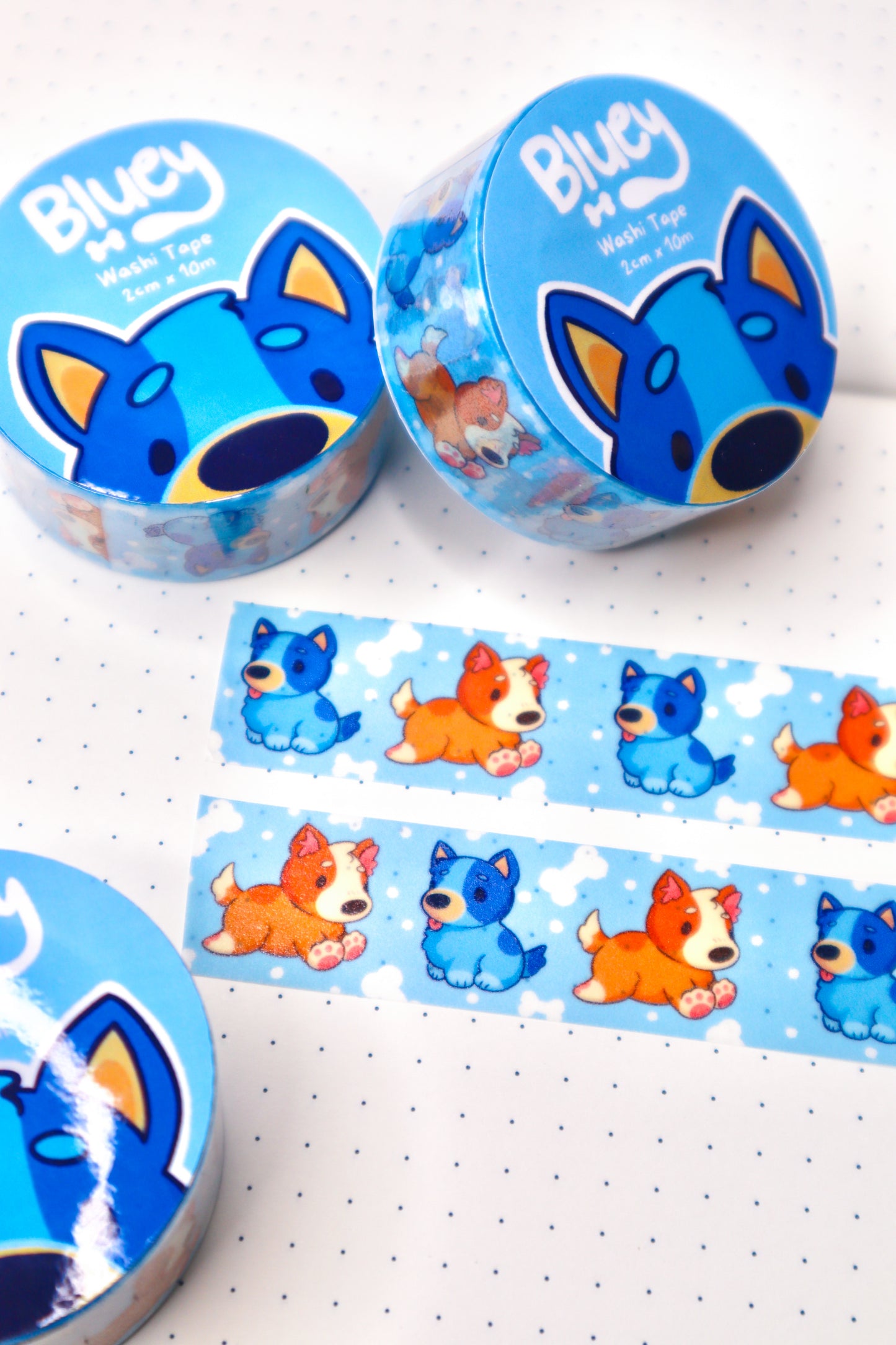 Blue Dog Washi Tape