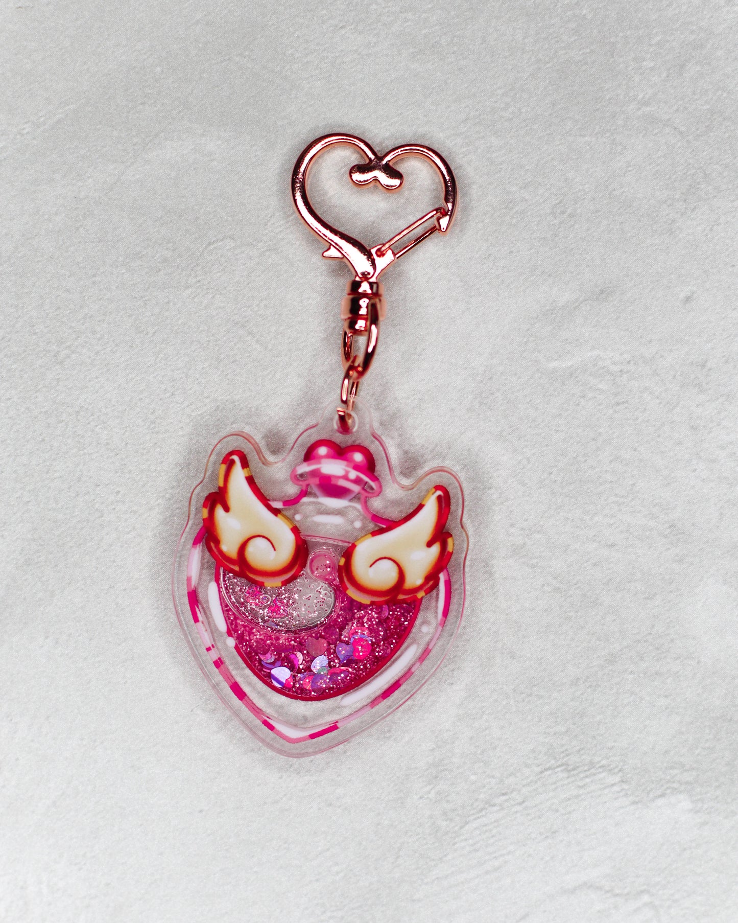 Love Potion Liquid Keychain