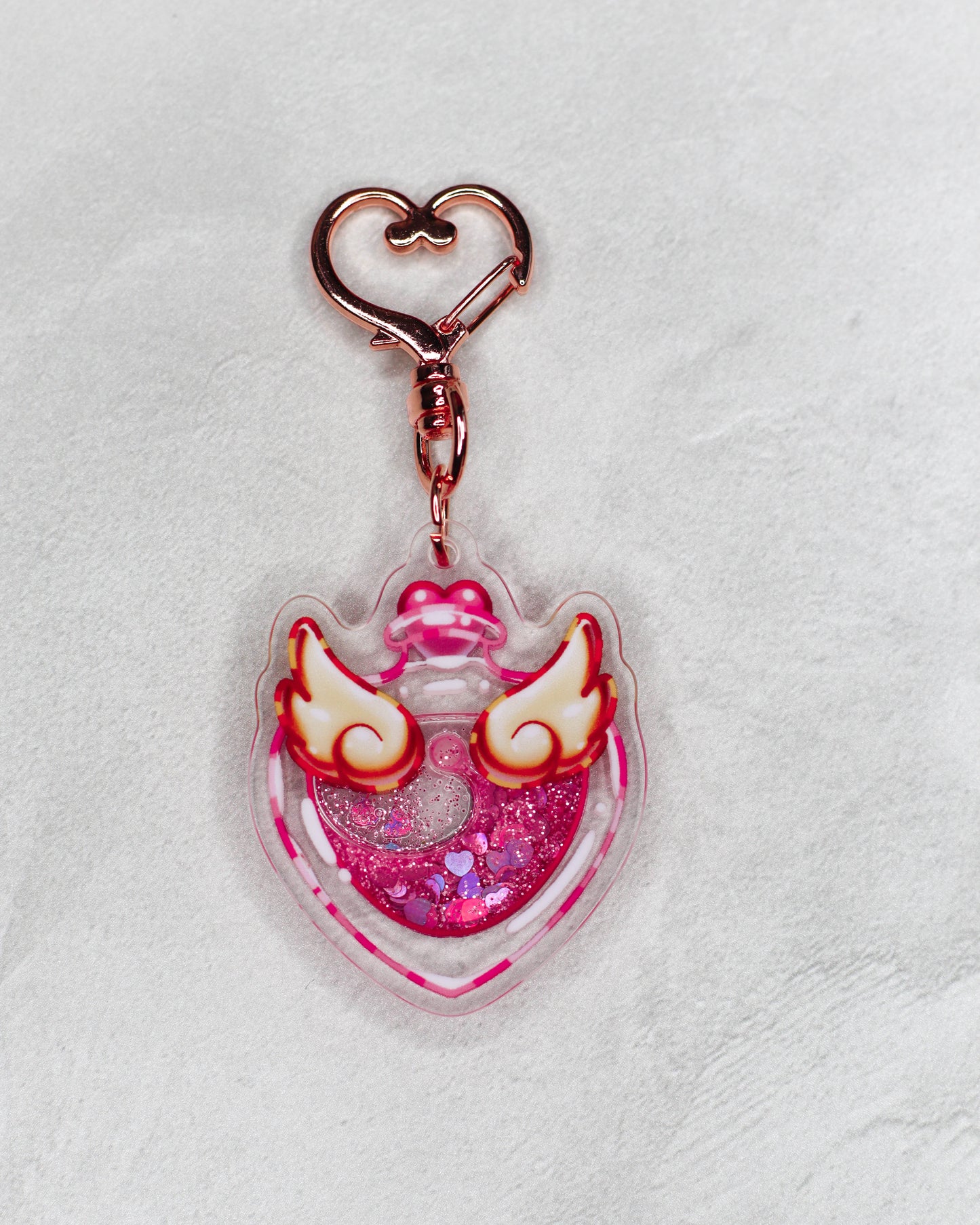 Love Potion Liquid Keychain