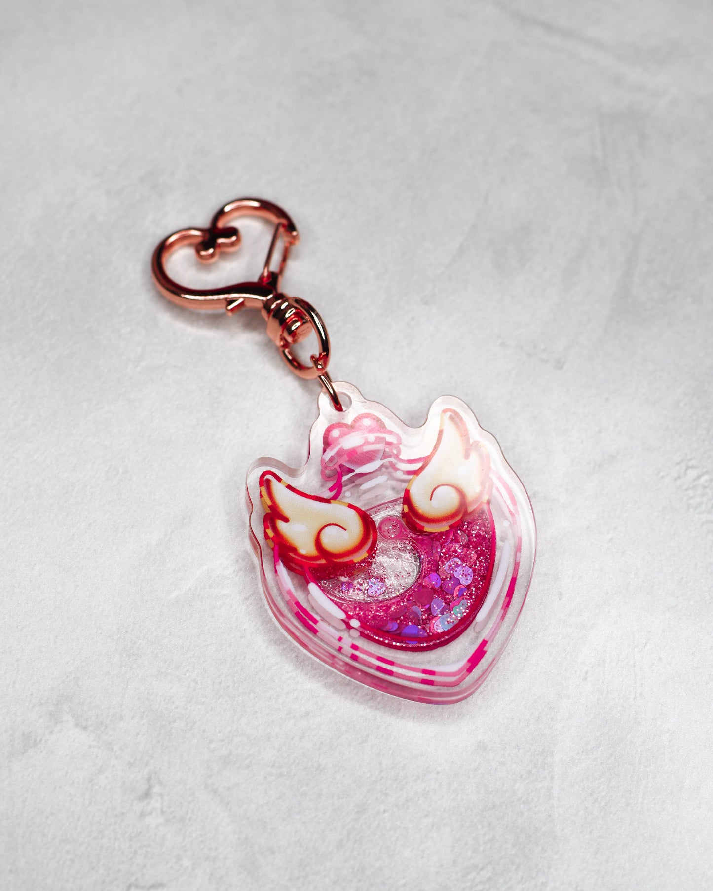 Love Potion Liquid Keychain