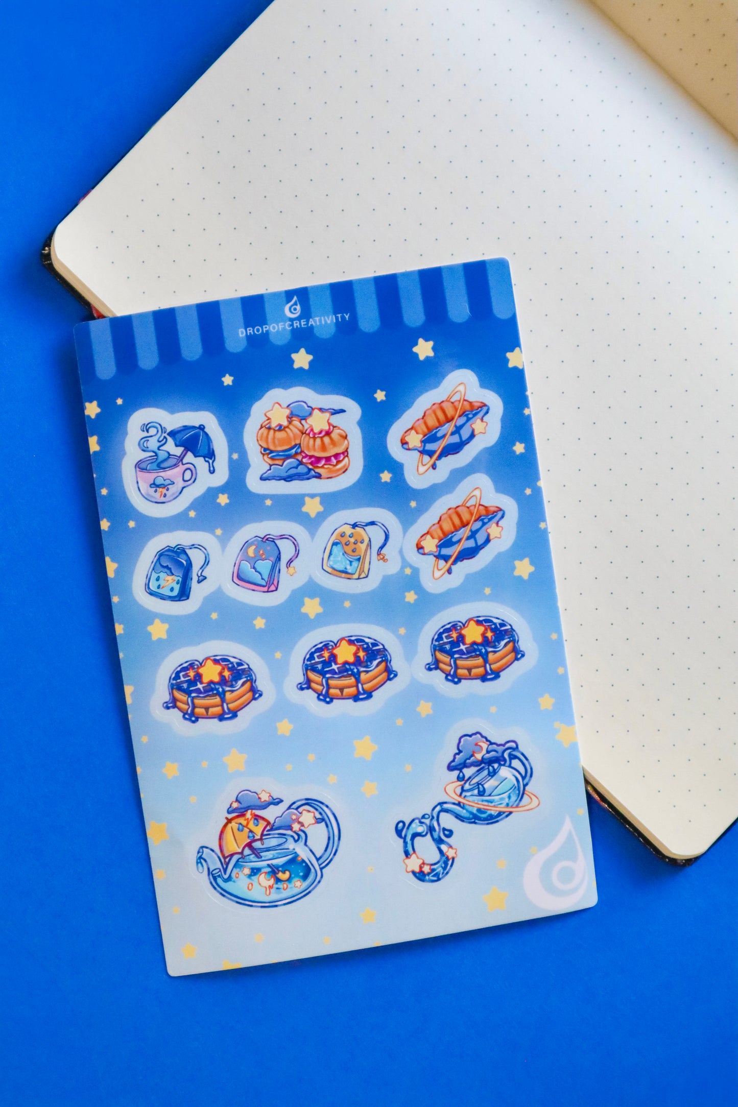 Stormy Tea Sticker Sheet