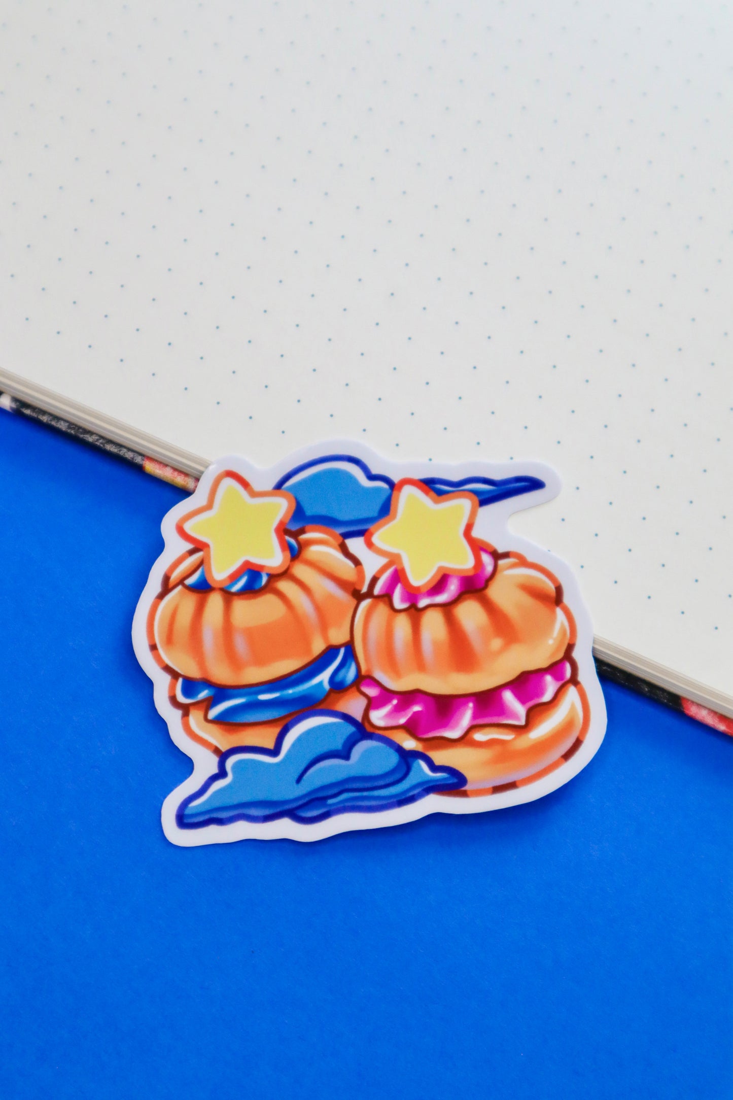 Stormy Cream Puff Sticker