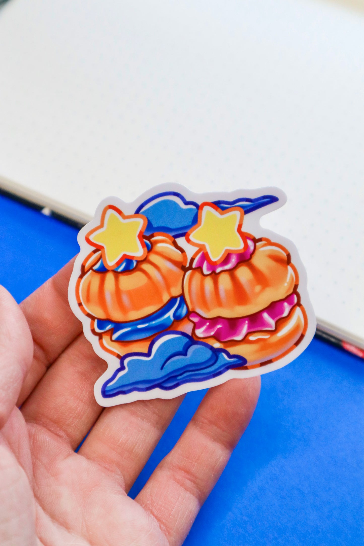 Stormy Cream Puff Sticker