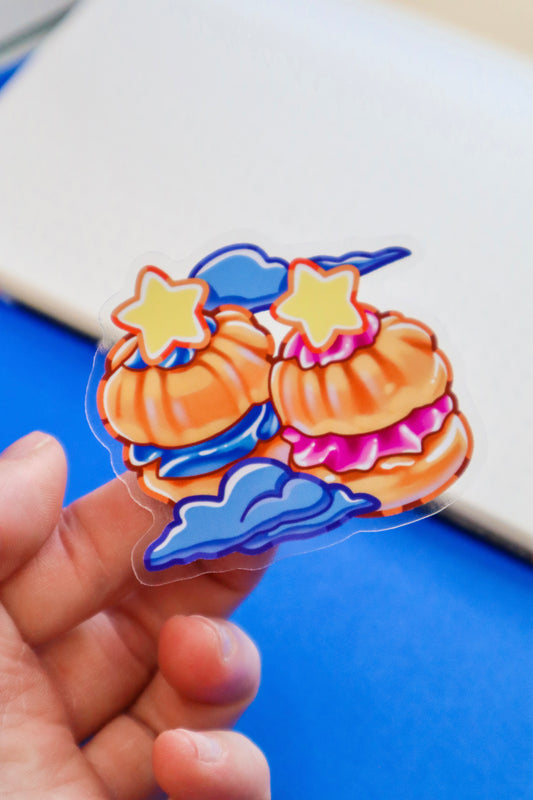 Stormy Cream Puff Sticker