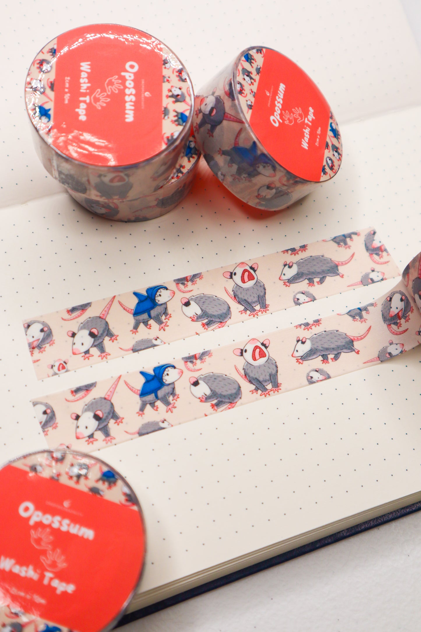 Opossum Washi Tape