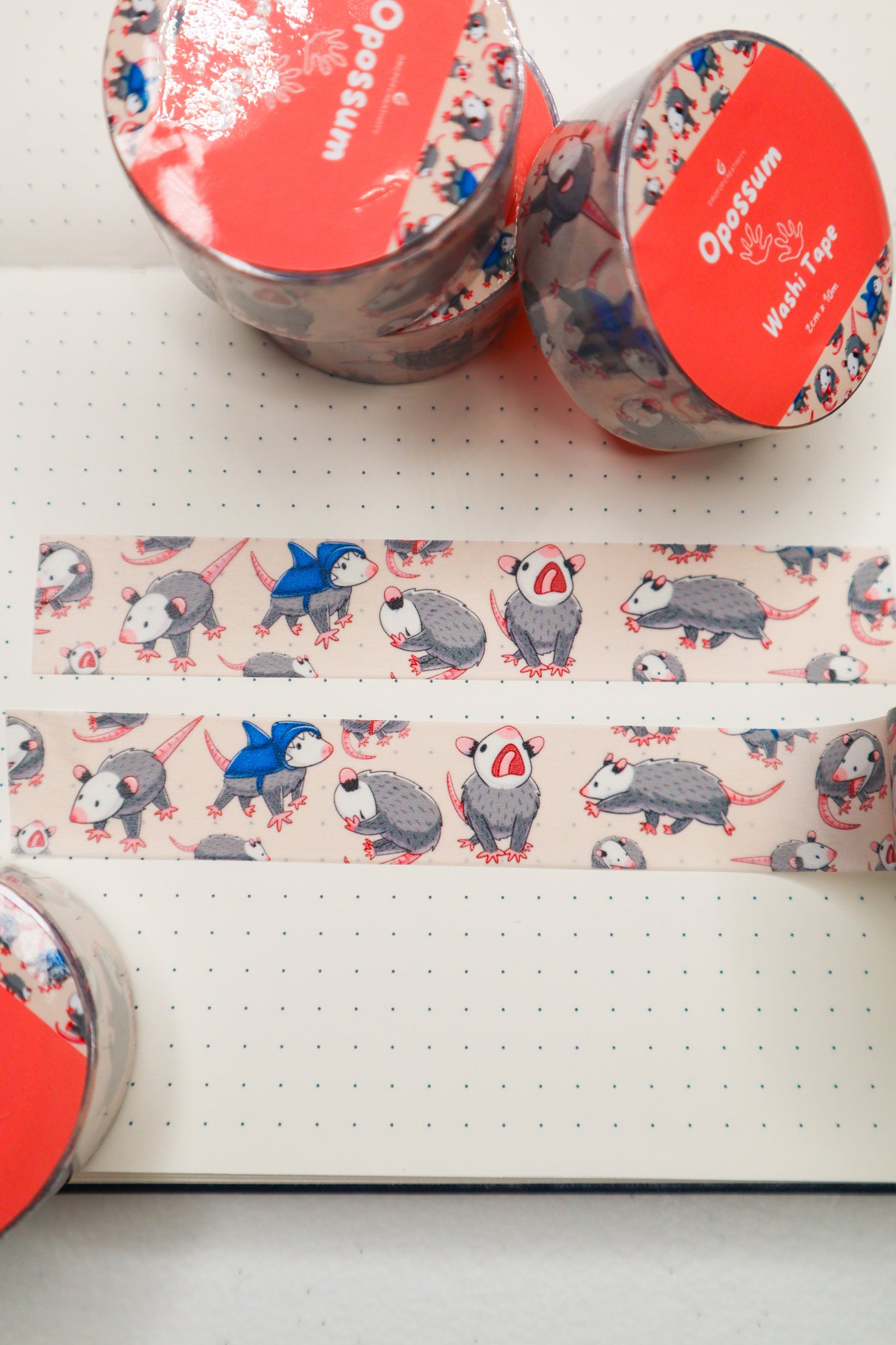 Opossum Washi Tape