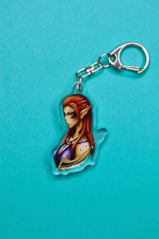 The Githyanki Warrior Keychain