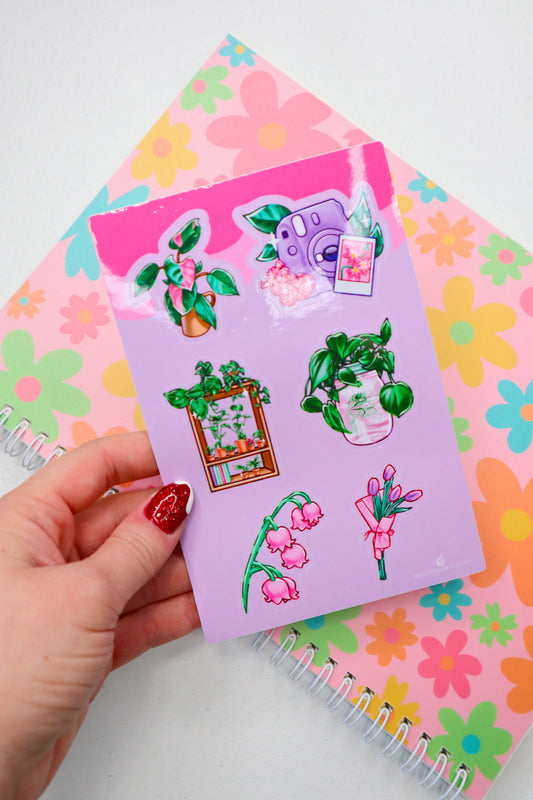 Plant Lover Sticker Sheet