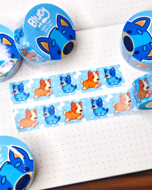 Blue Dog Washi Tape