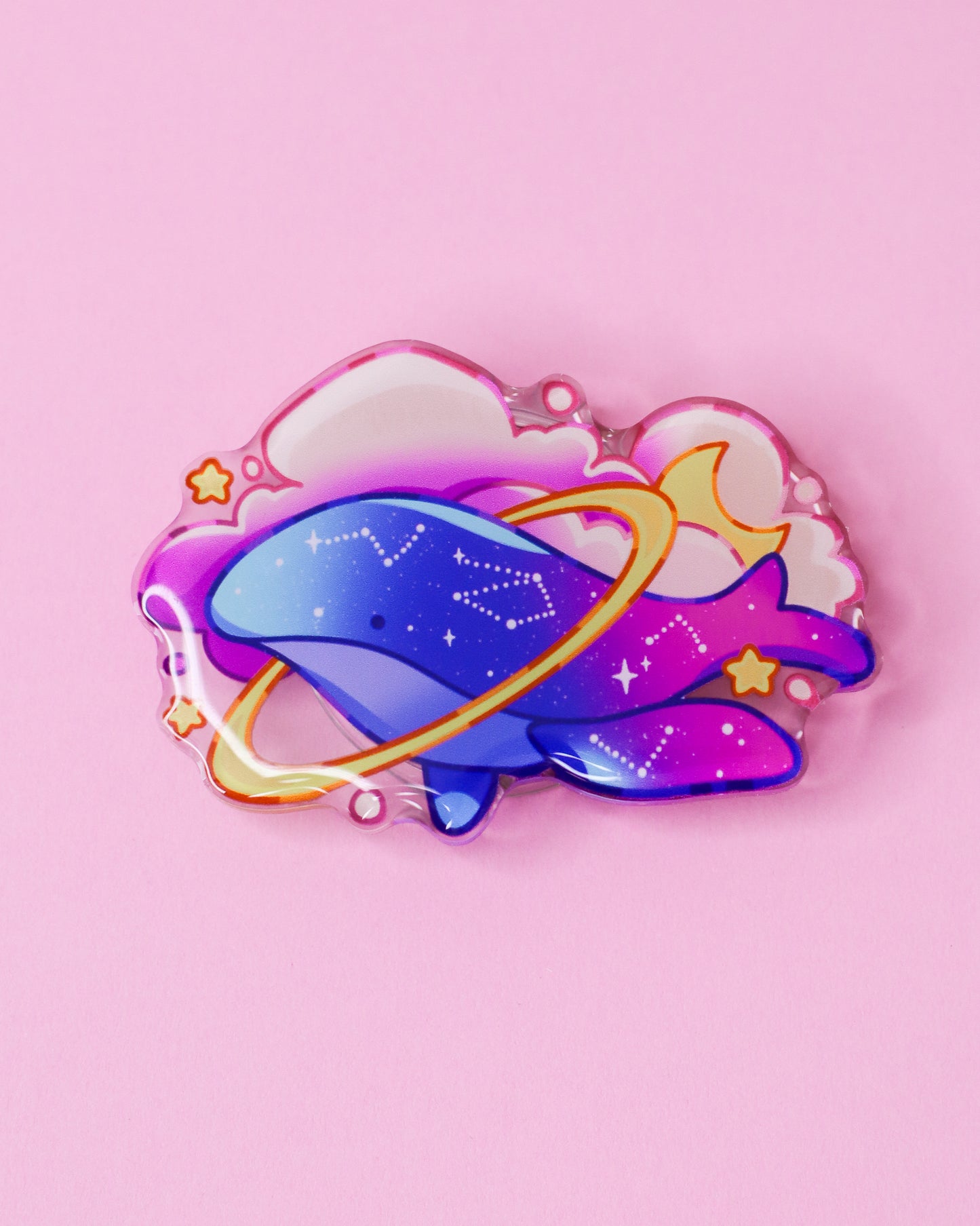 Space Whale Phone Grip
