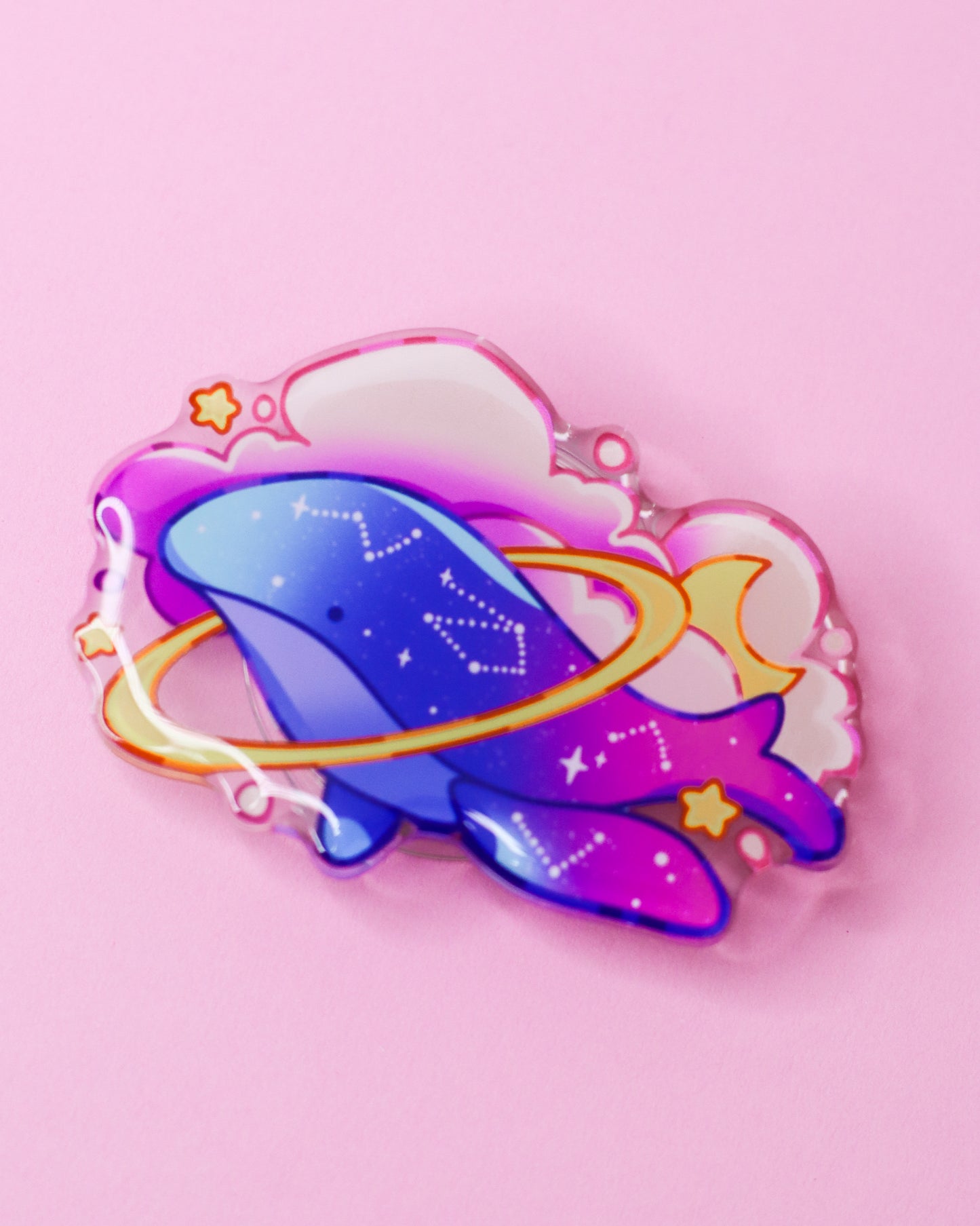 Space Whale Phone Grip