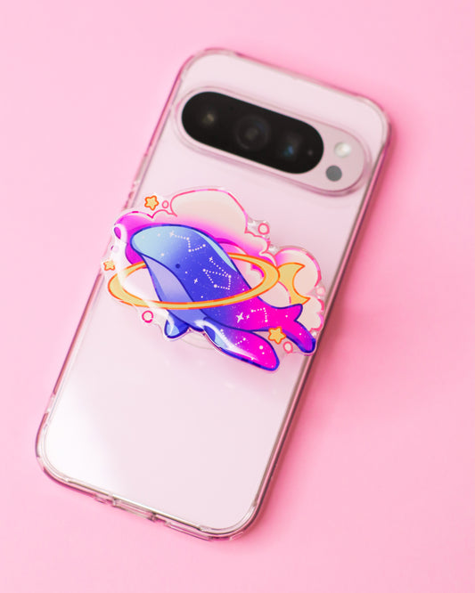 Space Whale Phone Grip