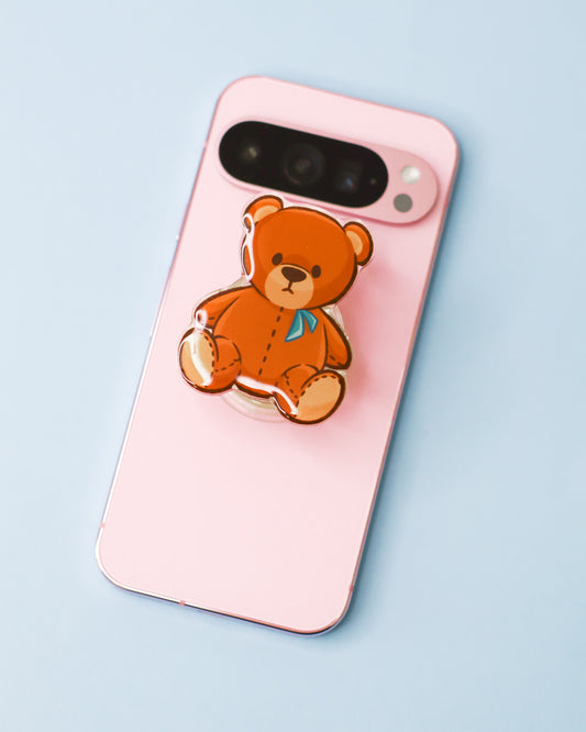 Teddy Bear Phone Grip