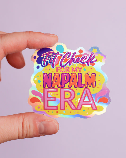 Fit Check For My Napalm Era Sticker