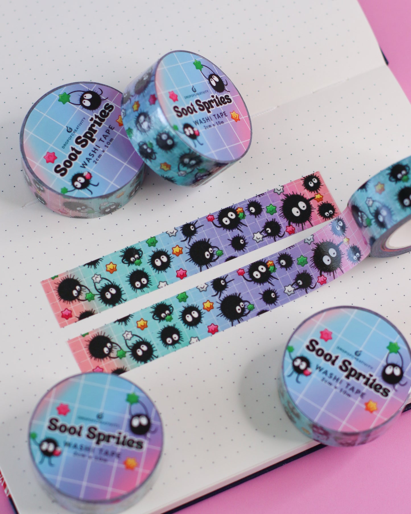 Soot Sprite Washi Tape